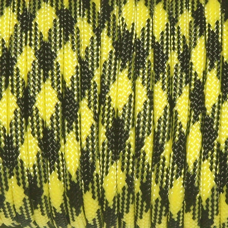 Cordão Paracord Entrançado 4mm – 10m/20m/30m | Fio Resistente para Campismo, Caminhadas e Projetos DIY